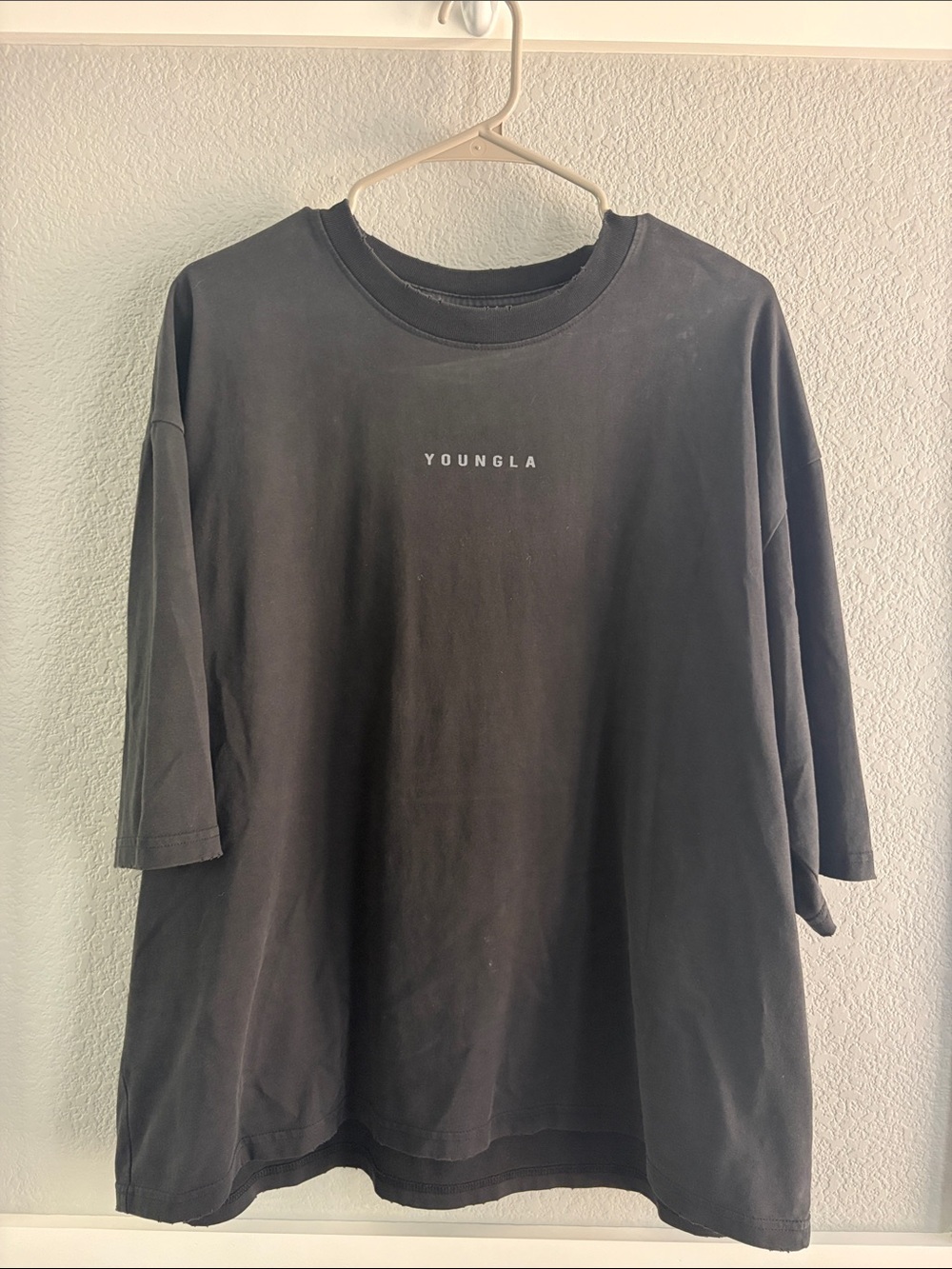 YoungLA Men’s Chaos Tee - Black Wash